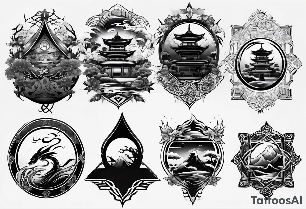 Shinobi symbol tattoo idea