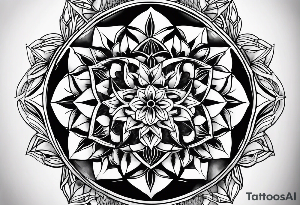 flower of life tattoo idea
