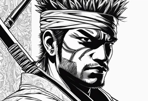 Roanoa zoro tattoo idea