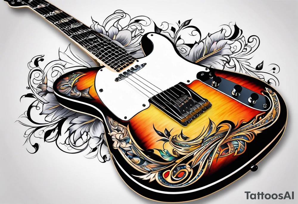 telecaster tattoo idea