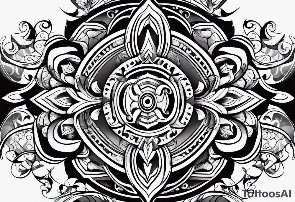 Tribal tattoo idea