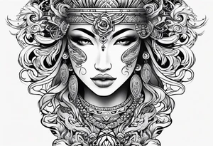 aquarius tribal tattoo tattoo idea