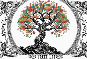 The tree of life, with a soldier tattoo idea