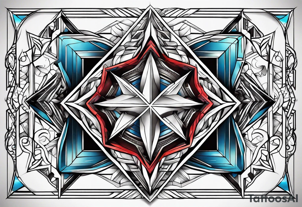 444 number tattoo idea