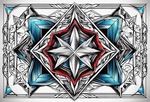 444 number tattoo idea