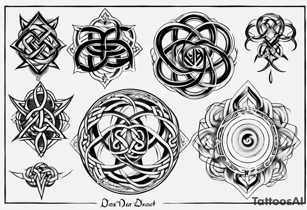Dara knot tattoo idea