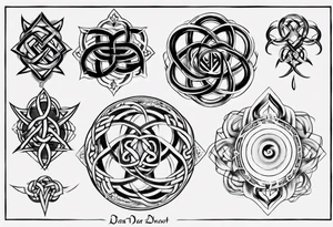 Dara knot tattoo idea