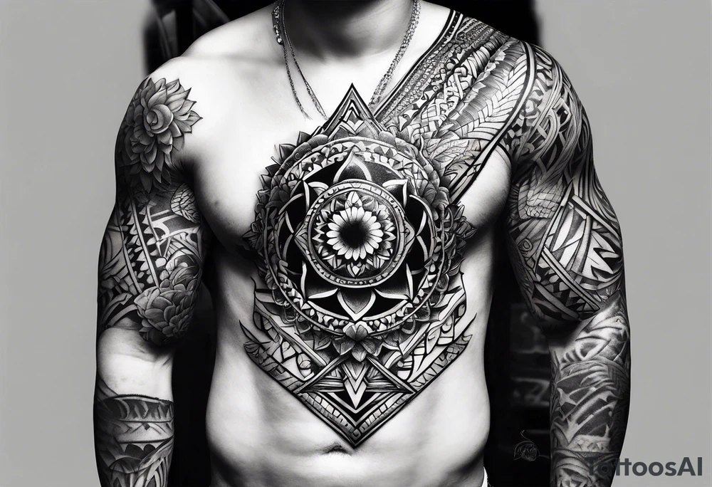 Végétale arm tattoo idea