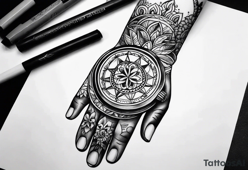 1970 wrist tattoo tattoo idea