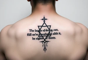 The alchemist 1st law qoute tattoo idea