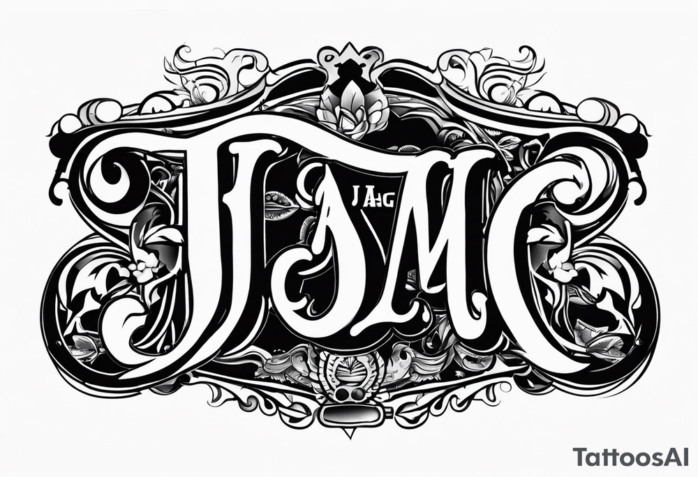 J.D.M
J.A.G
J.N.M tattoo idea
