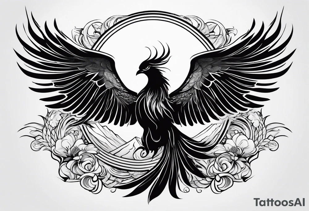 pheonix tattoo idea