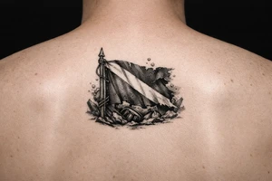dive flag tattoo idea