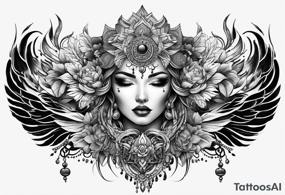 Full body sleeve tattoo idea