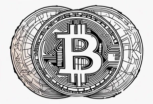 Bitcoin which broken tattoo idea