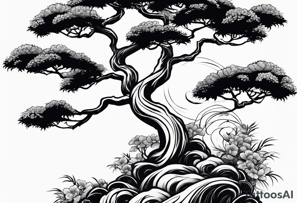 bonsai tattoo idea