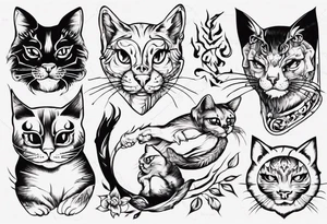 meow meow tattoo idea