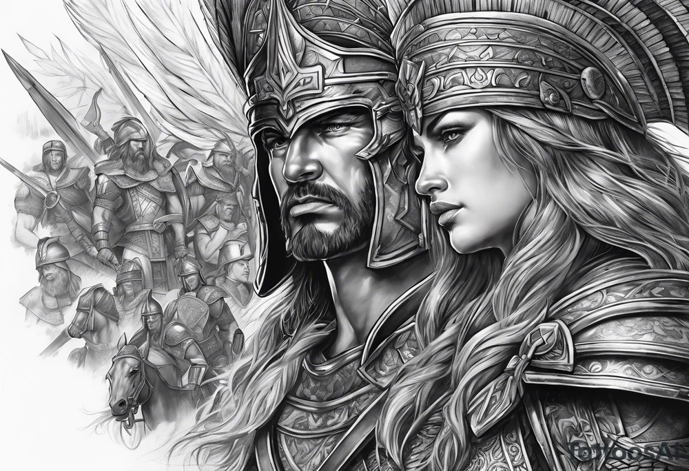 Siege of Troy tattoo idea