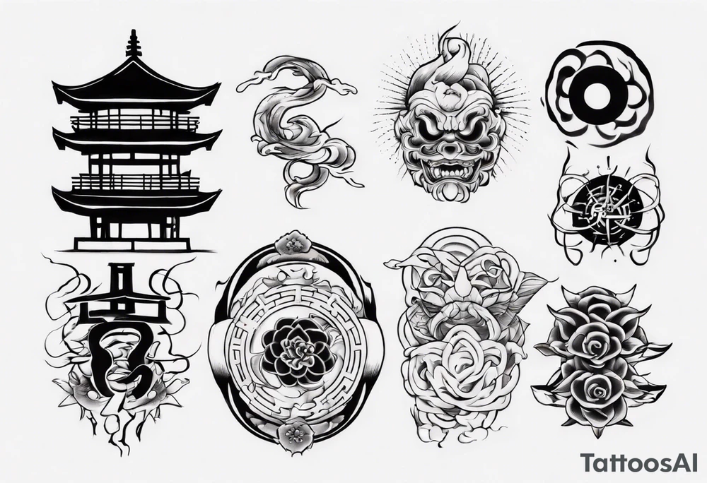 Japanese spiritual tattoo idea