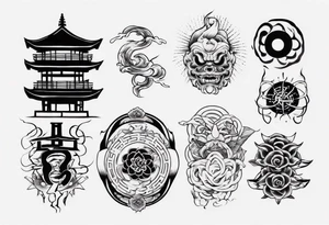 Japanese spiritual tattoo idea