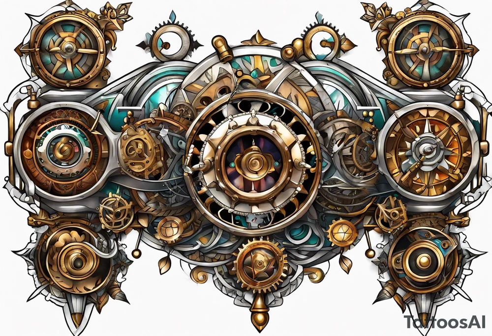 Steampunk tattoo idea