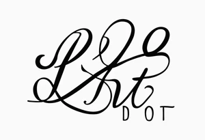 “I’d do it” written in cursive tattoo idea