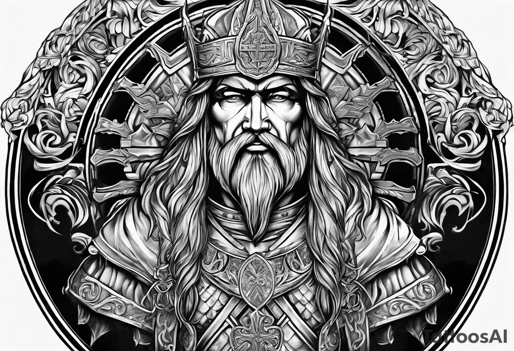 armor of god tattoo idea