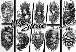 zues tattoo for bicep tattoo idea