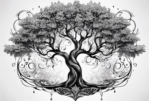 Tree of elfs tattoo idea