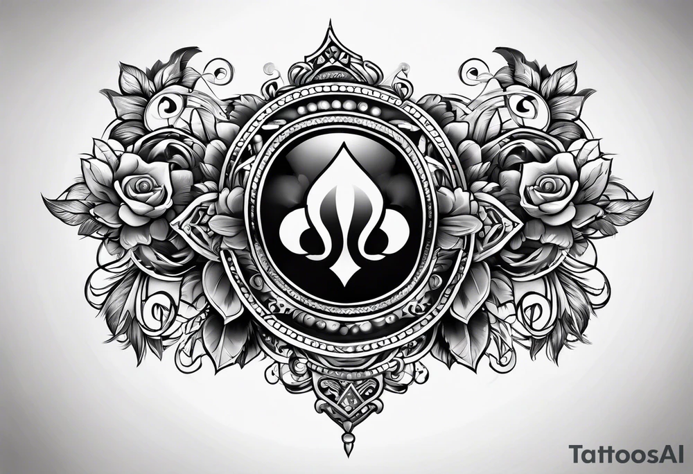 Jeux  casino tattoo idea