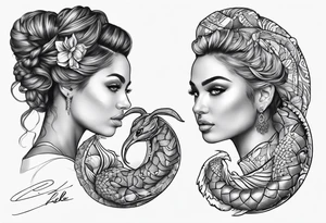Cherelle, scorpio, lebanon tattoo idea