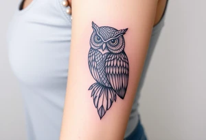 Owl tattoo idea