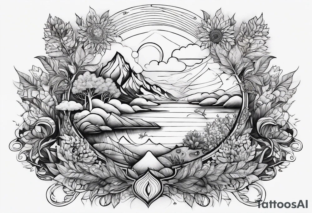 Nature tattoo idea