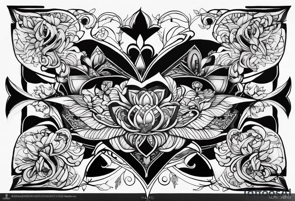 Something meaningful for matching couples tattoo,, including the word Gizaagi’in tattoo idea