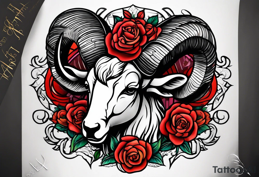 Aries tattoo idea