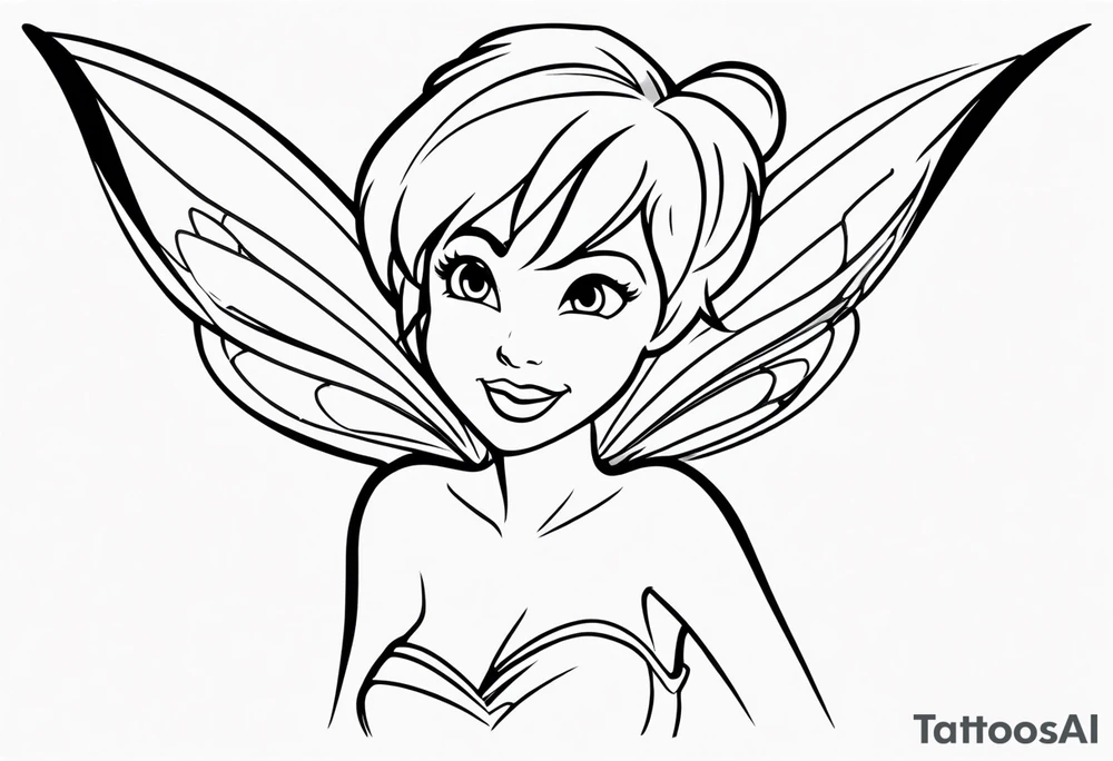 Tinker Bell tattoo idea