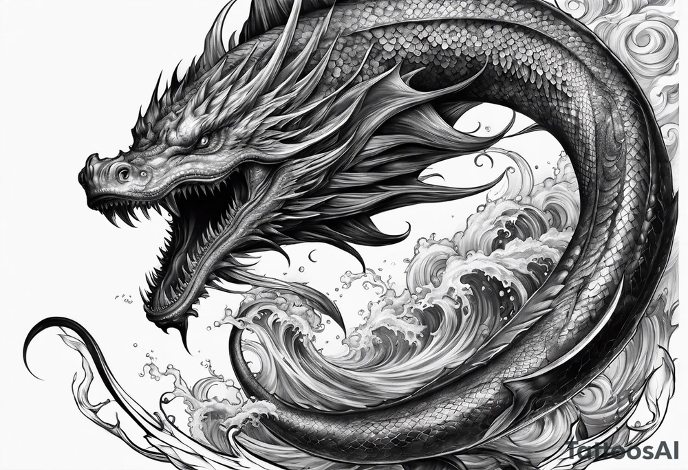 Leviathan from final fantasy tattoo idea