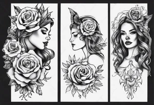 mother daughter tattoo idea