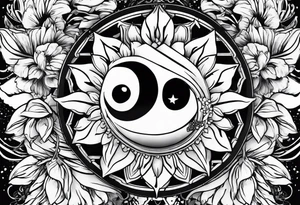 Chamomile ink tattoo idea