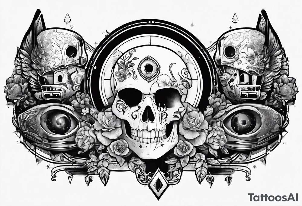 Love, Death & Robots tattoo idea