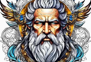 General zeus tattoo idea