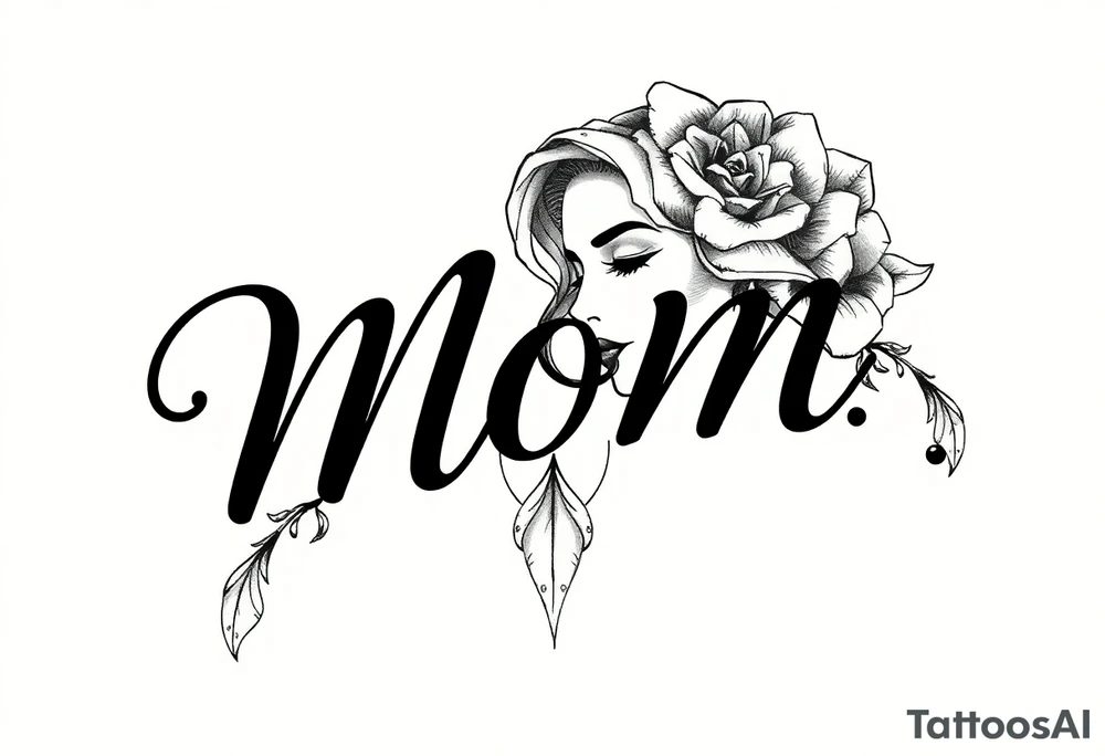 your mom tattoo idea