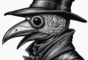 plague doctor tattoo idea