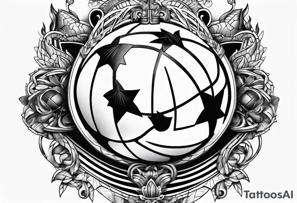 Basketball tattoo idea