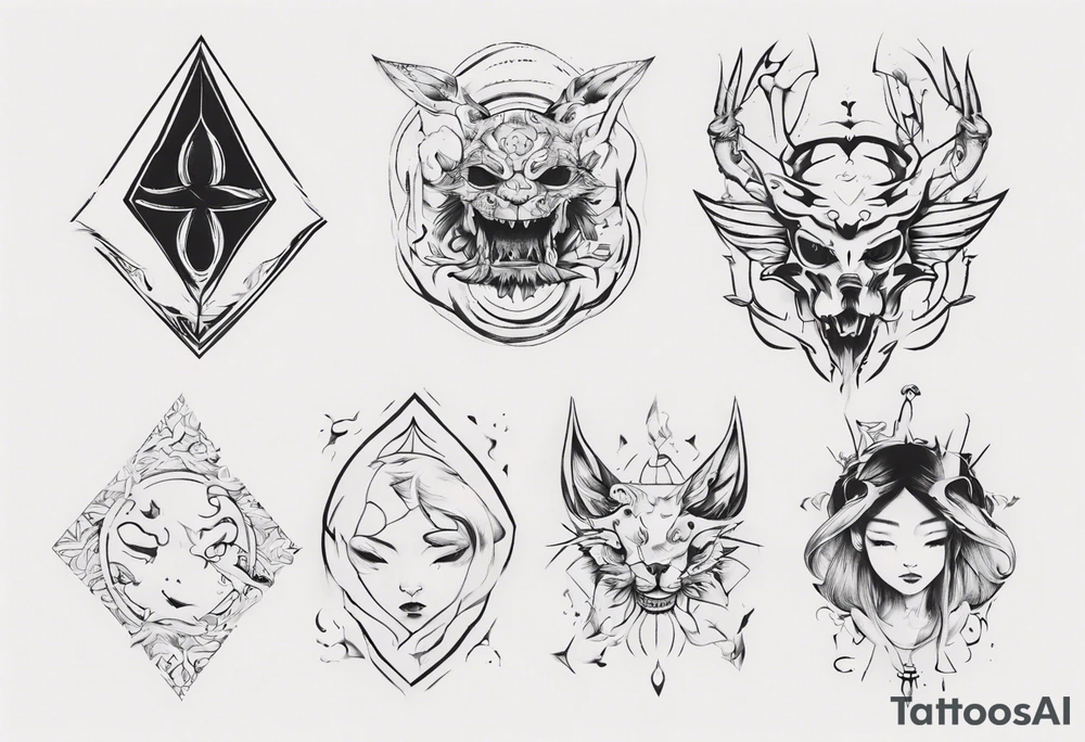 combining E and H tattoo idea
