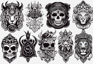 Извивающийся величественный дракон на запястье tattoo idea