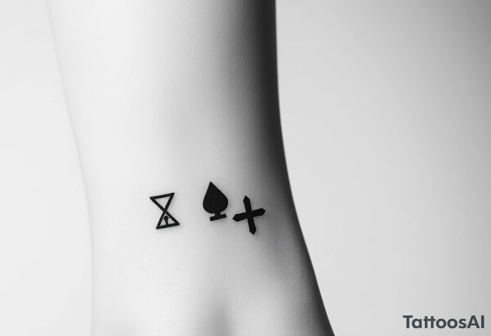A symbols reprensting Gay bottom submissive tattoo idea