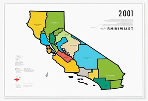 Roadmap from California 1:10000 tattoo idea