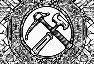 A tattoo representing a plumber 
No pipe wrench’s and simple not a lot of detail tattoo idea