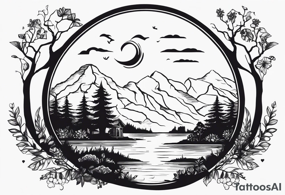 A lover of nature and literature. Loves to travel and is connected to the spiritual and musical world tattoo idea